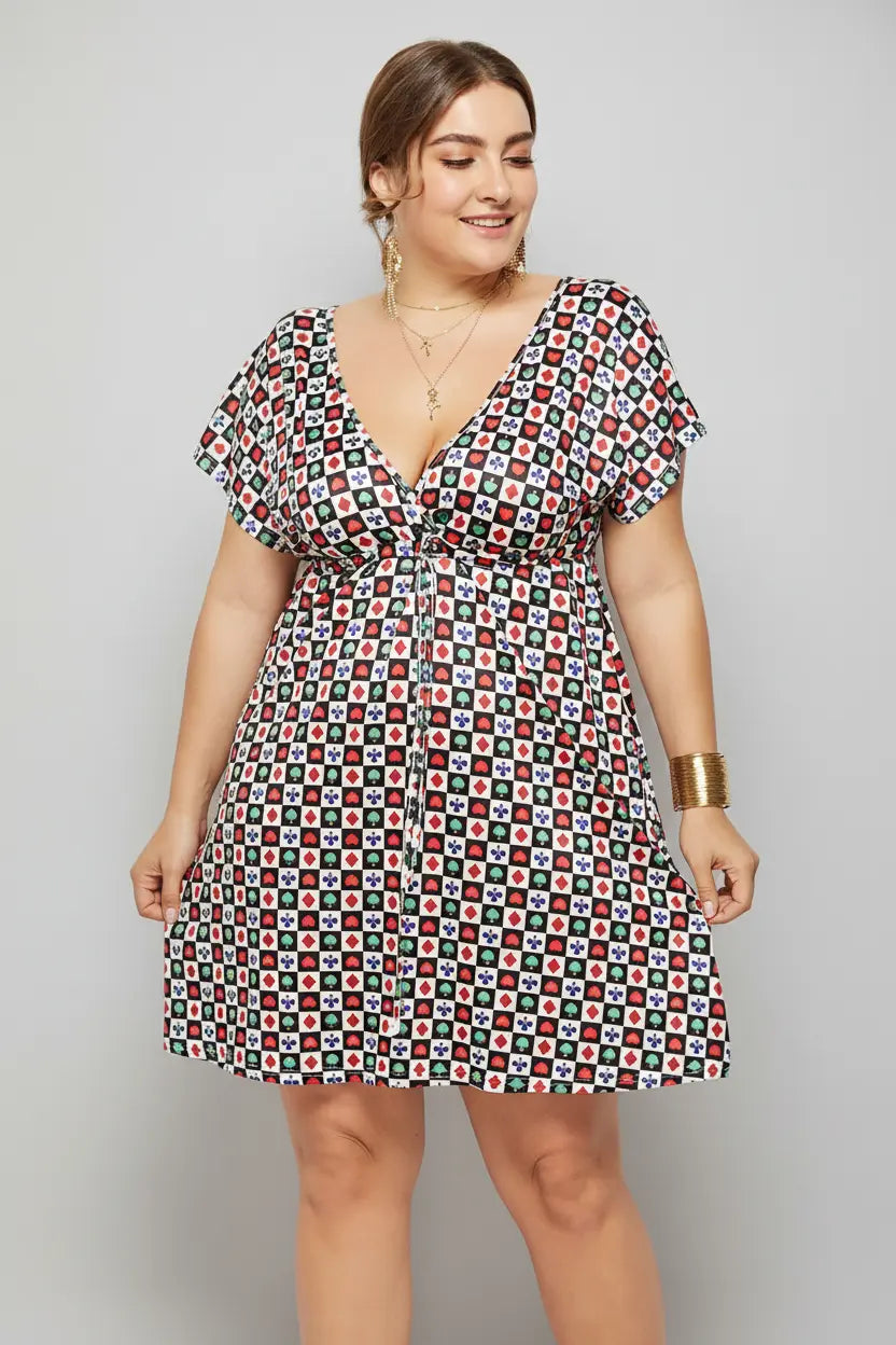 SveaVera™ V-Neck Dress