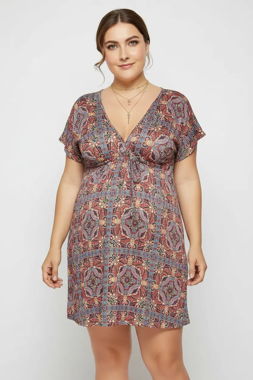 SveaVera™ V-Neck Dress