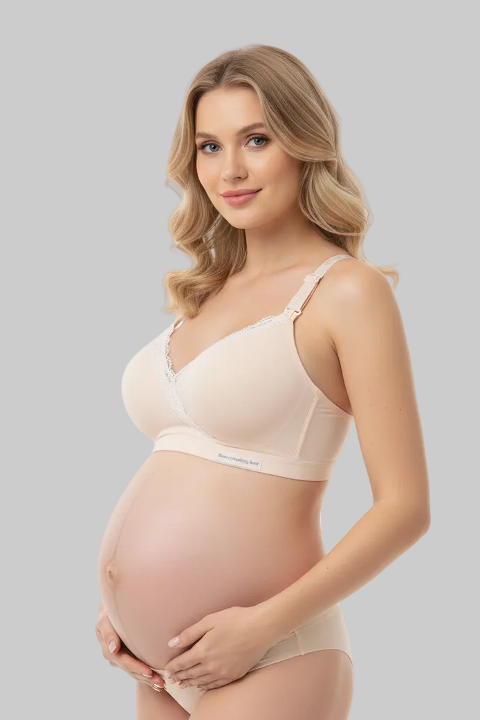 Eira Skin - Blonde Pregnant Model